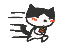 Chinese Run Sticker by yomoyeah