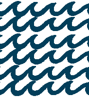 ocean waves Sticker by Idea Distribution LLC