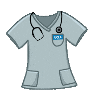 Graduation Scrubs Sticker by UCLA