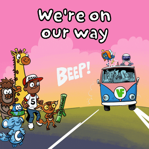 Coming On My Way GIF by VeeFriends