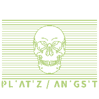Illustration Skull Sticker by Platzangst