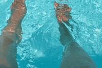 Clear Water Swimming GIF by Kiaundra Jackson