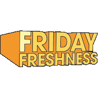 friday freshness Sticker by Chin Chin Club