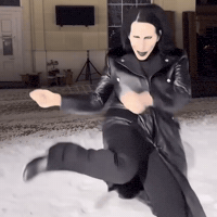 Marilyn Manson Dancing GIF by Respective