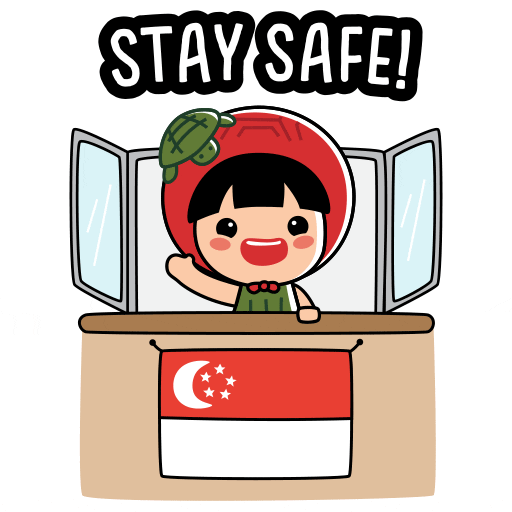 Singapore Stay Home GIF by Ang Ku Kueh Girl and Friends