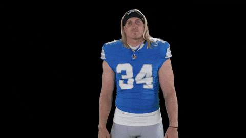 Alex Anzalone No GIF by Detroit Lions