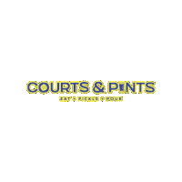 courtsandpints minnesota pickleball moorhead courts and pints Sticker