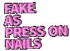 Nails Manicure Sticker by 1900BADDEST