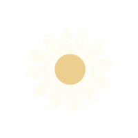 truetoskinofficial cute flower daisy flat Sticker