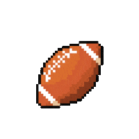 8 Bit Football Sticker by Aflac Duck