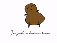 Waveygifs joke hehe human bean GIF
