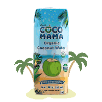 Coconut Water Summer Sticker by Coco Mama