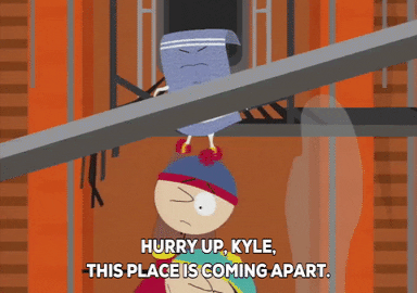 hanging eric cartman GIF by South Park 