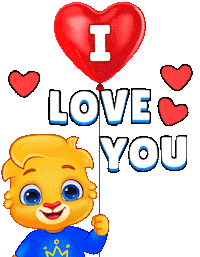 Loving I Love You Sticker by Lucas and Friends by RV AppStudios