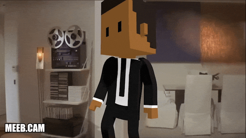 Meebits giphyupload crypto confused nft GIF