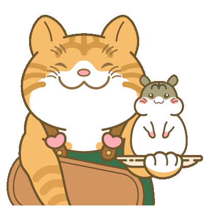 catgrass giphyupload cat welcome thankyou Sticker