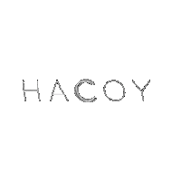 HACOY clothing brand hacoy ethical fashion brand premium fashion Sticker