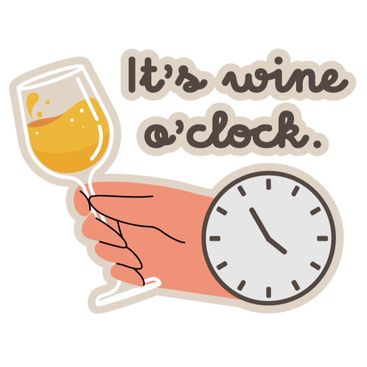 Wine Piknik Sticker by Rókusfalvy Etyek