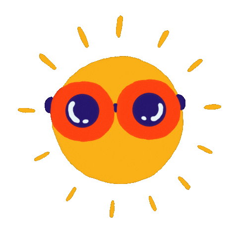 Melting Heat Wave Sticker