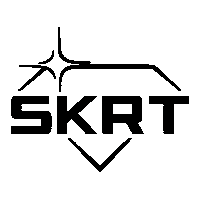 Glitter Gold Sticker by SKRT®