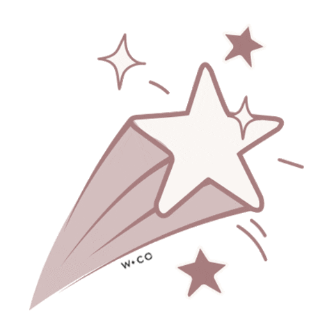 Star Dream Sticker by Wanderlustandco