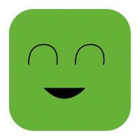 Happy Couch Sticker by Simply Blox