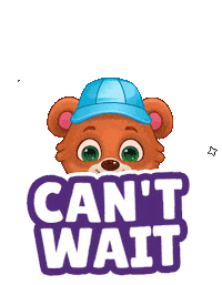 I Cant Wait Miss You Sticker by Lucas and Friends by RV AppStudios