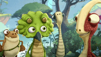 Disney Junior Smile GIF by Gigantosaurus