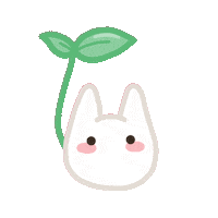 arttyemi anime kawaii leaf ghibli Sticker