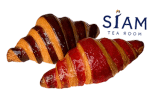 Croissant Cup Of Coffee Sticker by Bankok Marriott Marquis