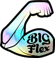 Samsungsg workout gym strong flex Sticker