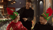 Christmas Surprise GIF by Hollyoaks