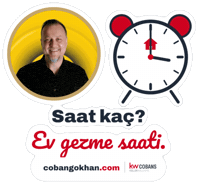 Time Clock Sticker by KW CobanS