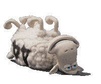 Sleepy Sheep Sticker by RipleyChile