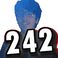 Number Sticker