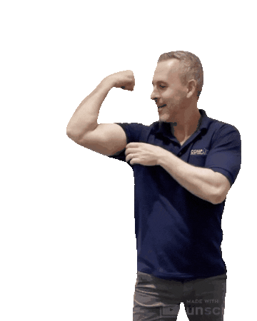 CompleteHI flex muscle construction renovation Sticker