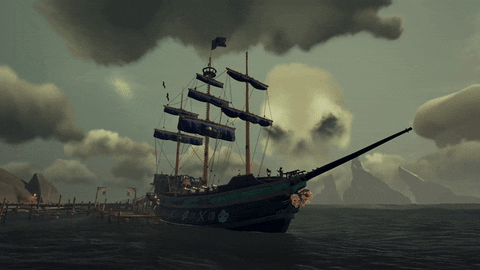 Black Sails Pirates GIF by Sea of Thieves