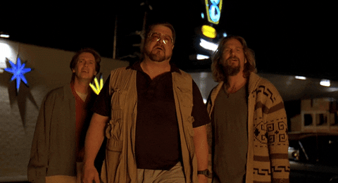 The Big Lebowski Walter GIF