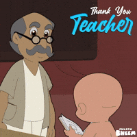 Gratitude Teachers GIF by Chhota Bheem