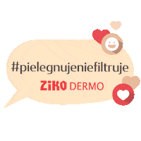ZIKODERMO bezfiltra pielegnujeniefiltruje zikodermo Sticker
