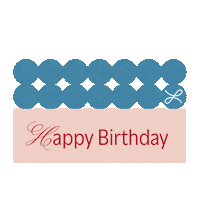 Happy Birthday Celebration Sticker by Lacher Patisserie