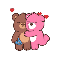 I Am Always With You Teddy Bear Sticker by BEARISH