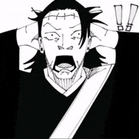Shocked Jujutsu Kaisen GIF