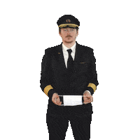 flyuia covid19 pilot crew pandemic Sticker