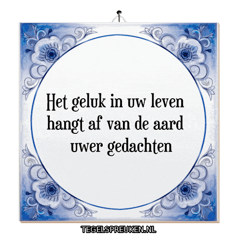 Focus Hoop Sticker by Tegelspreuken.nl