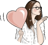 Merci Beaucoup Kiss Sticker