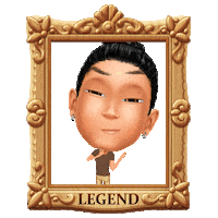 Legend Carloscarojr Sticker by Genies