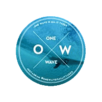onewaveisallittakes onewaveisallittakes Sticker