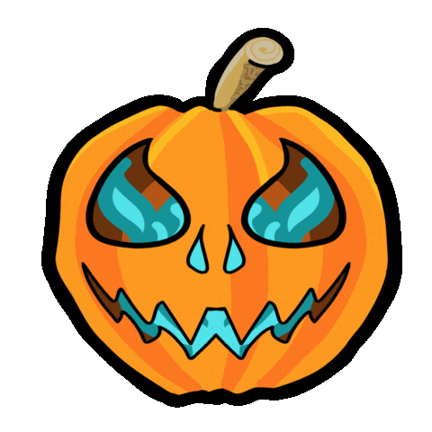 Jack-O-Lantern Halloween Sticker