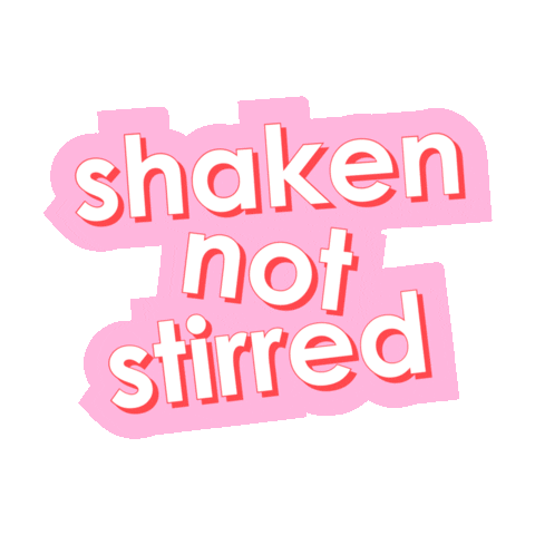 nycpartyofthree party nyc not shaken Sticker